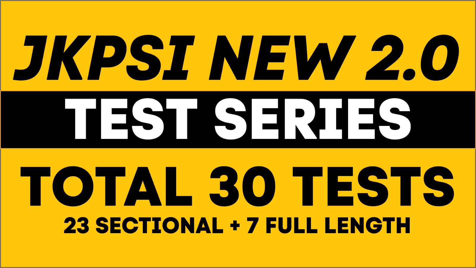 NEW JKPSI TEST SERIES PRAHAR 2.0