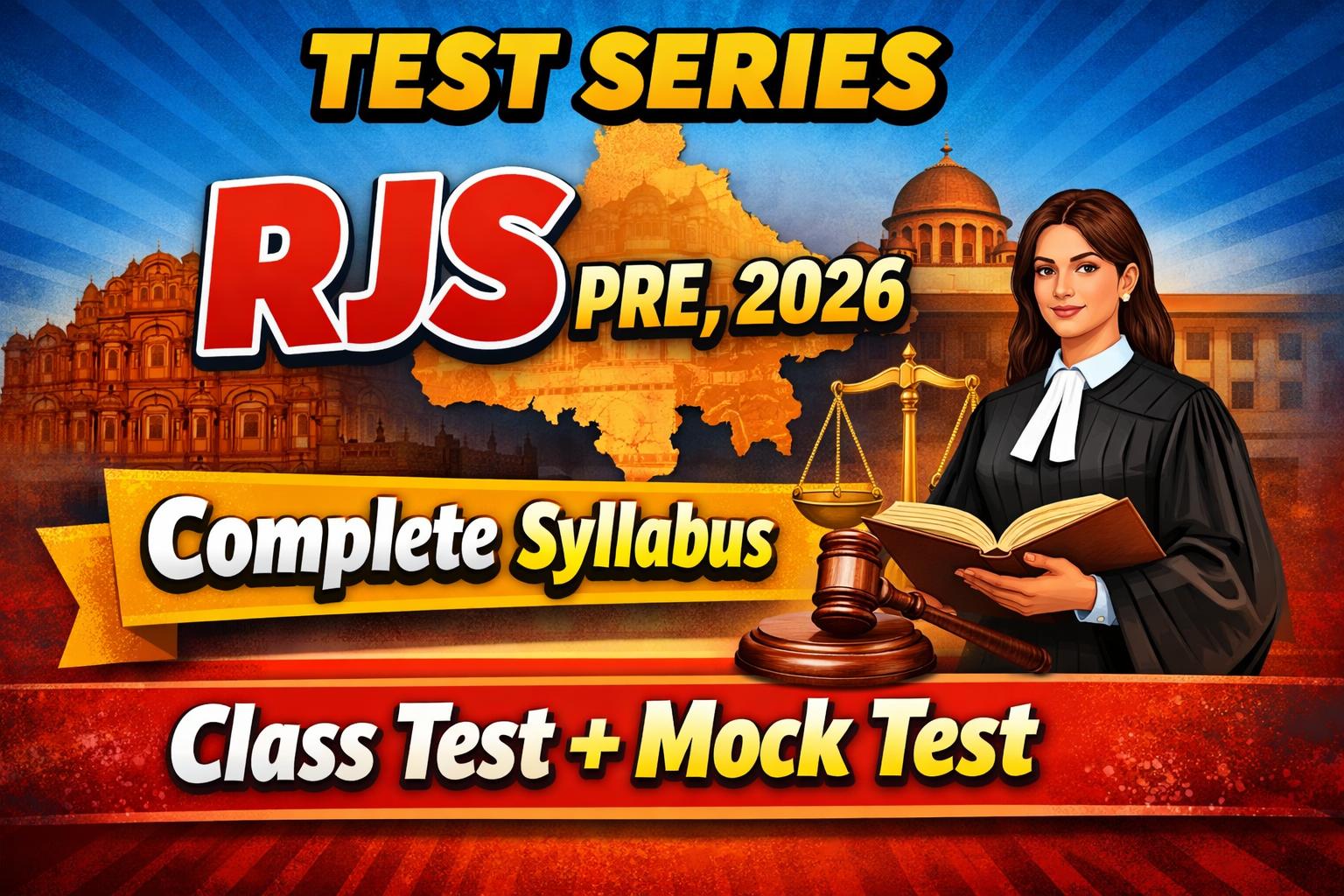 RJS PRE, 2026 TEST SERIES