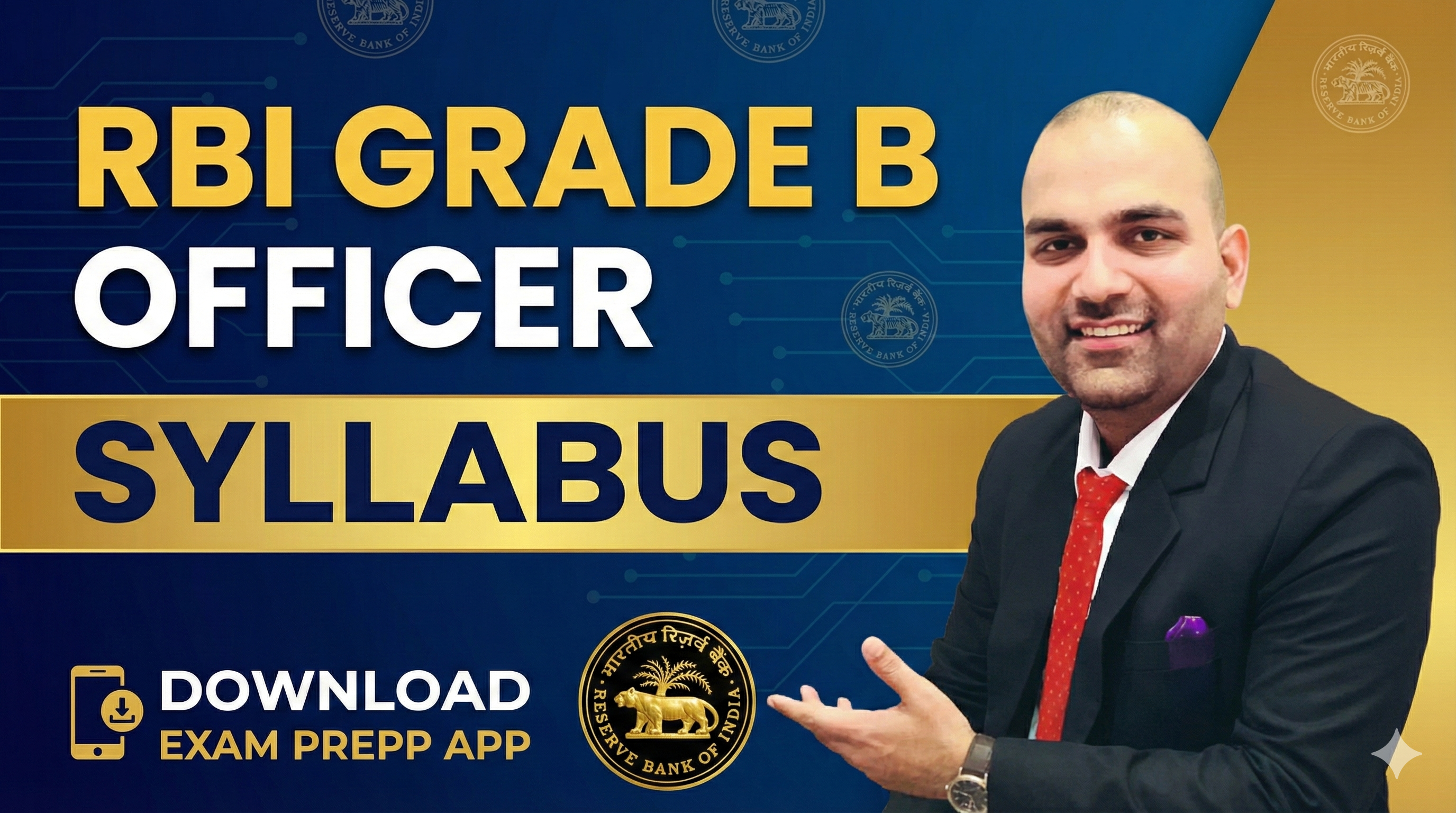 RBI Grade B  Officer - Syllabus 2025
