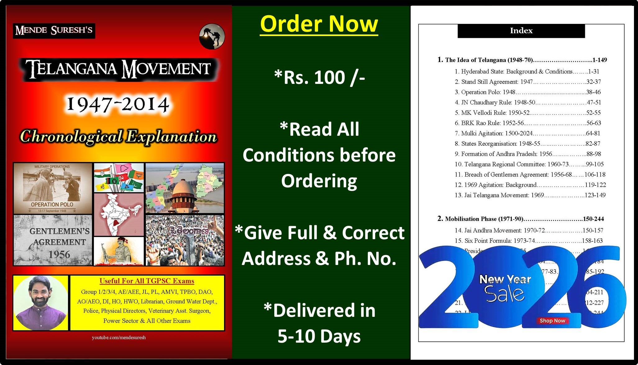 7) Telangana Movement (1947-2014)-EM