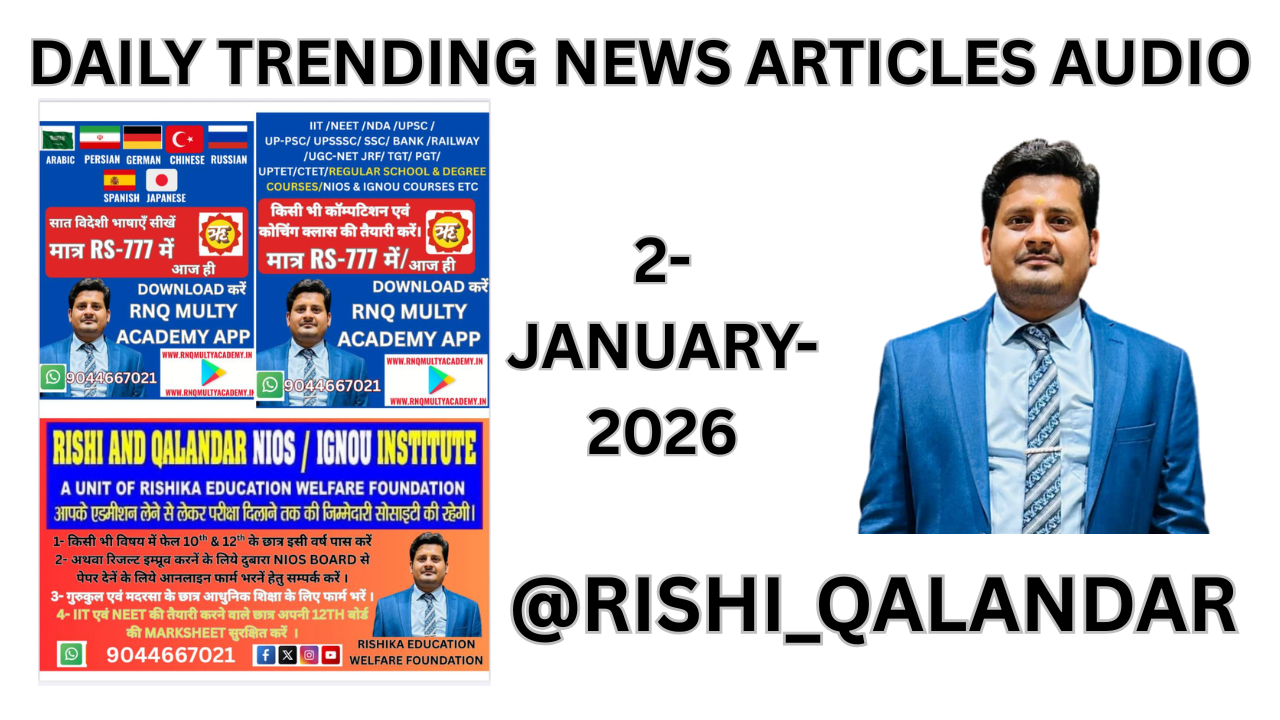 02-JANUARY-2026 DAILY TRENDING NEWS ARTICLES