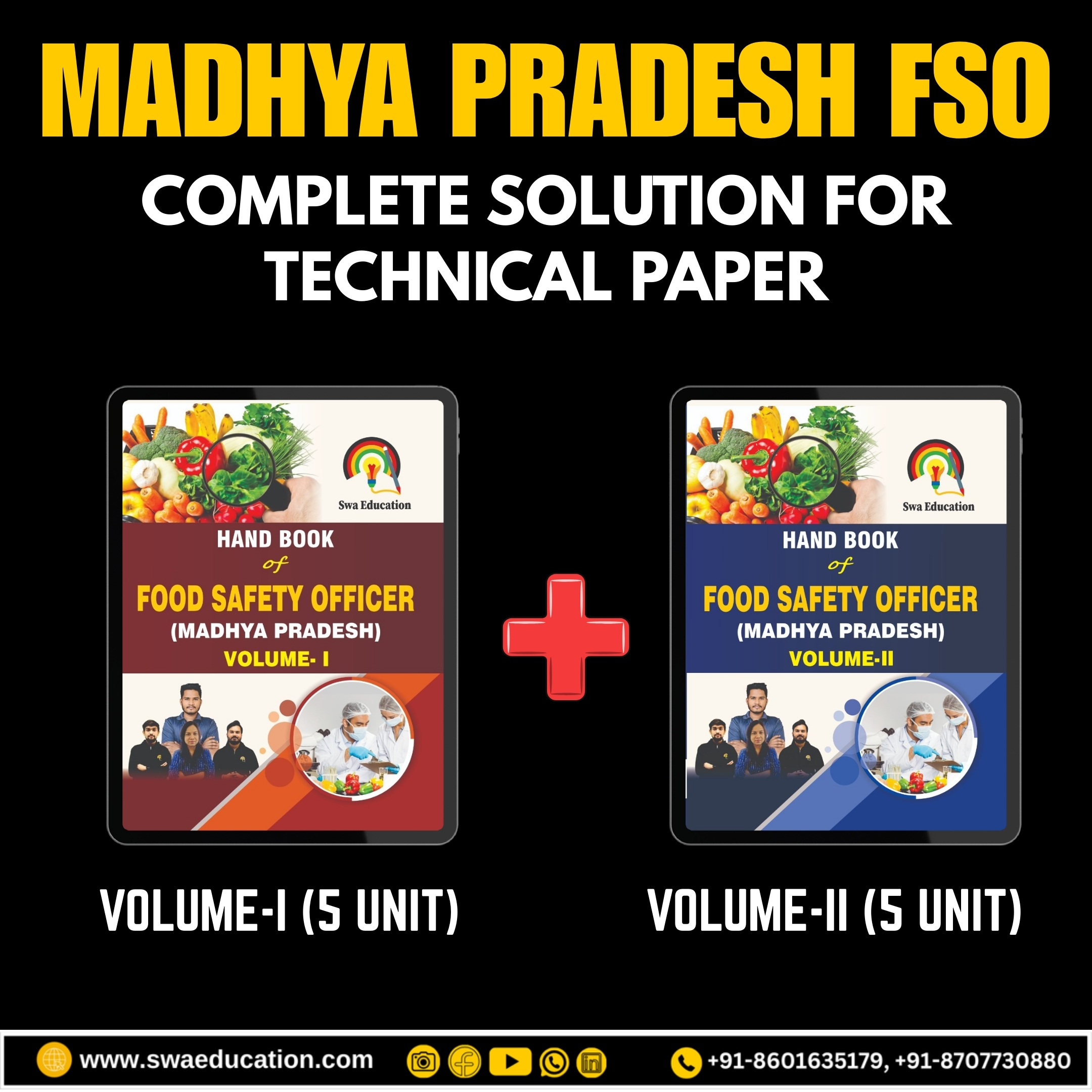 MADHYA PRADESH FSO BOOK COMBO ENGLISH