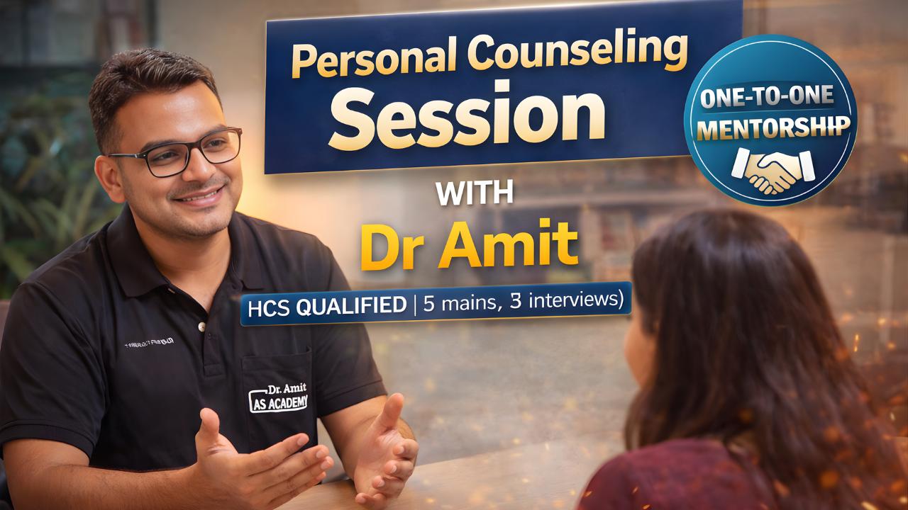 Personal Counseling Session.