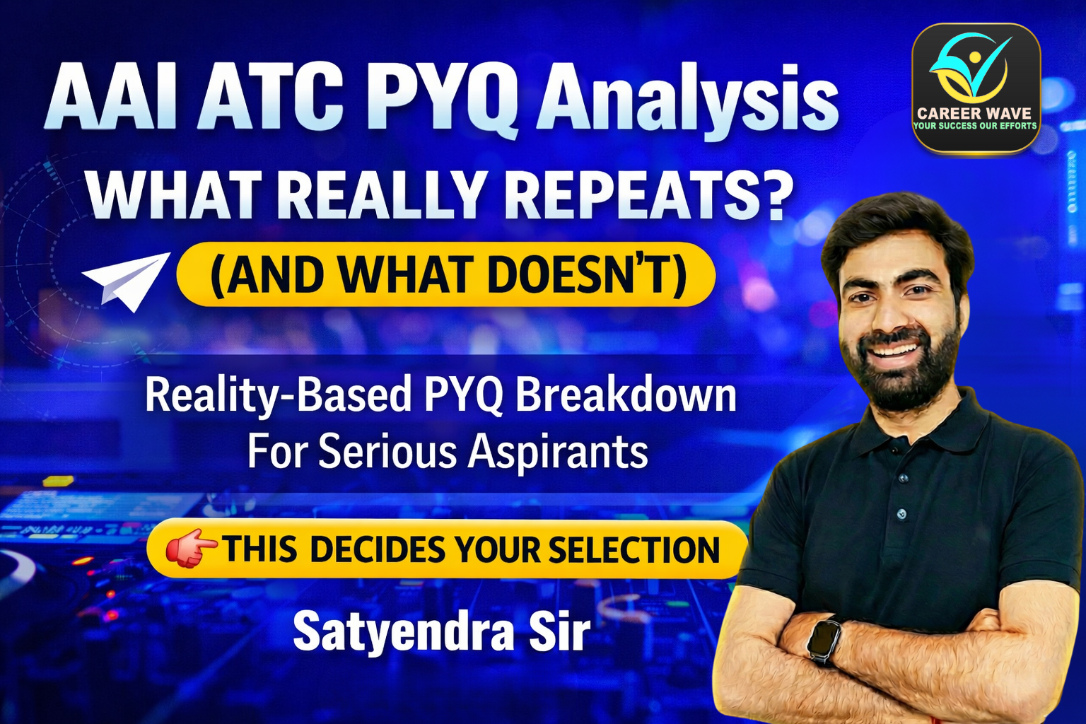 AAI ATC PYQ Analysis: What Really Repeats (And What Doesn’t)