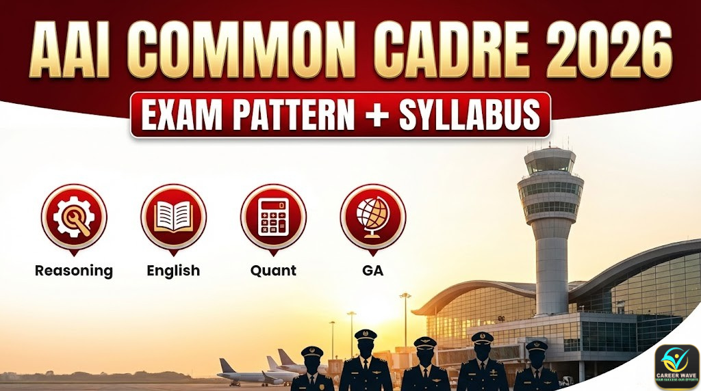 AAI Common Cadre Exam Pattern 2026 – Complete Guide (Career Wave Edition)