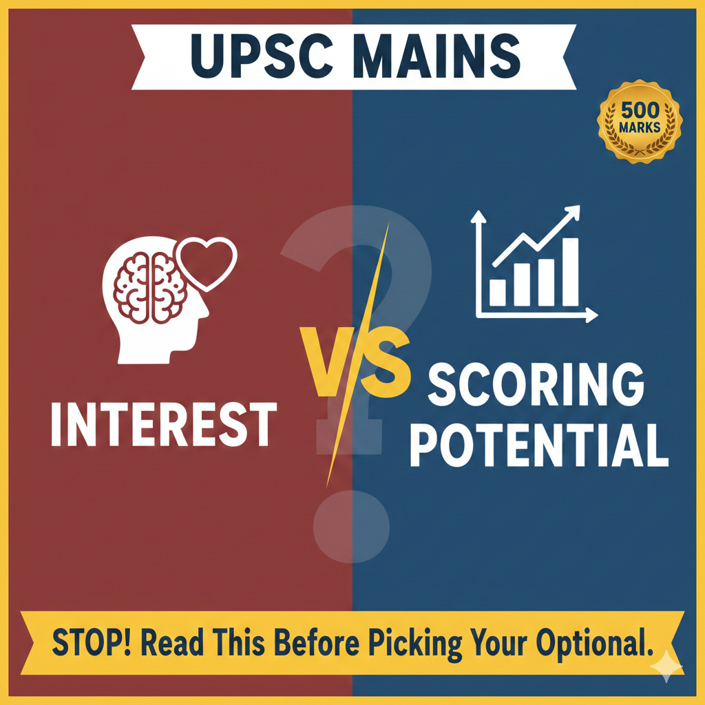 How to Choose the Right Optional Subject for UPSC Mains: A Step-by-Step Guide