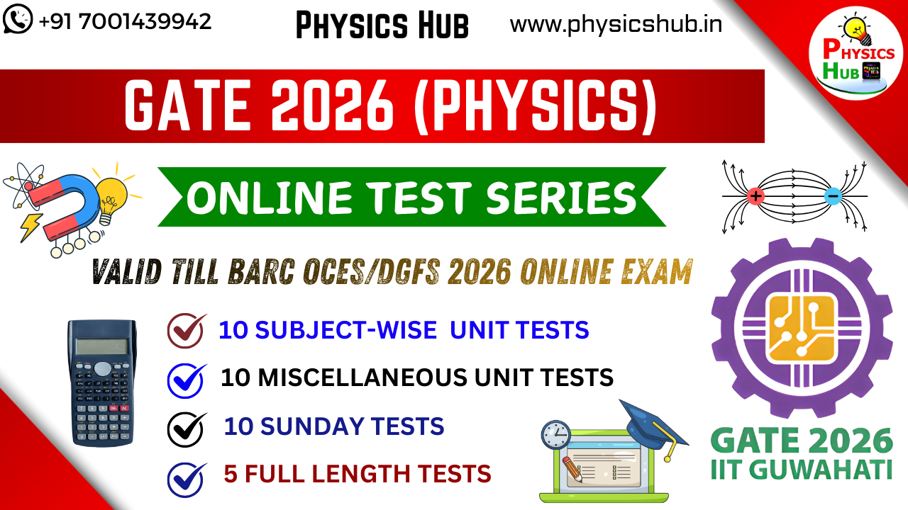 GATE 2026 Physics Online Test Series