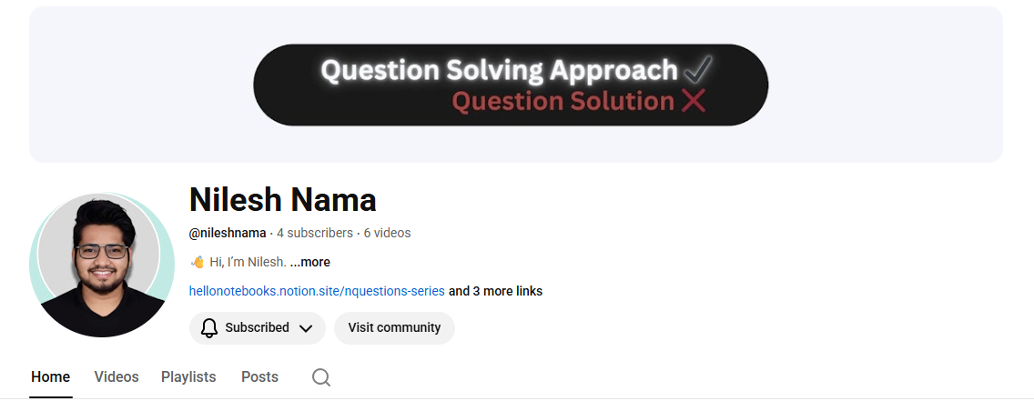 @nileshnama  | youtube