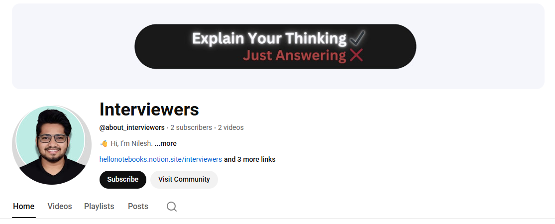 @about_interviewers | youtube