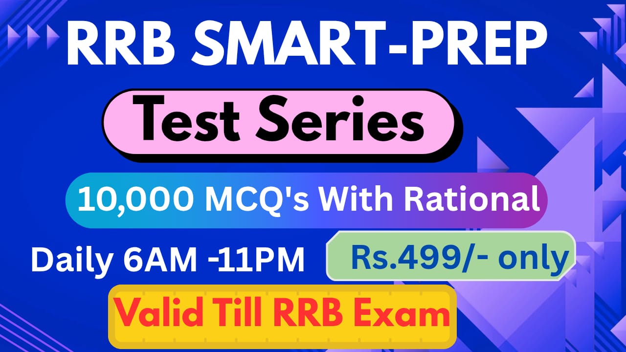 RRB SMART-PREP LIVE TEST (2026)