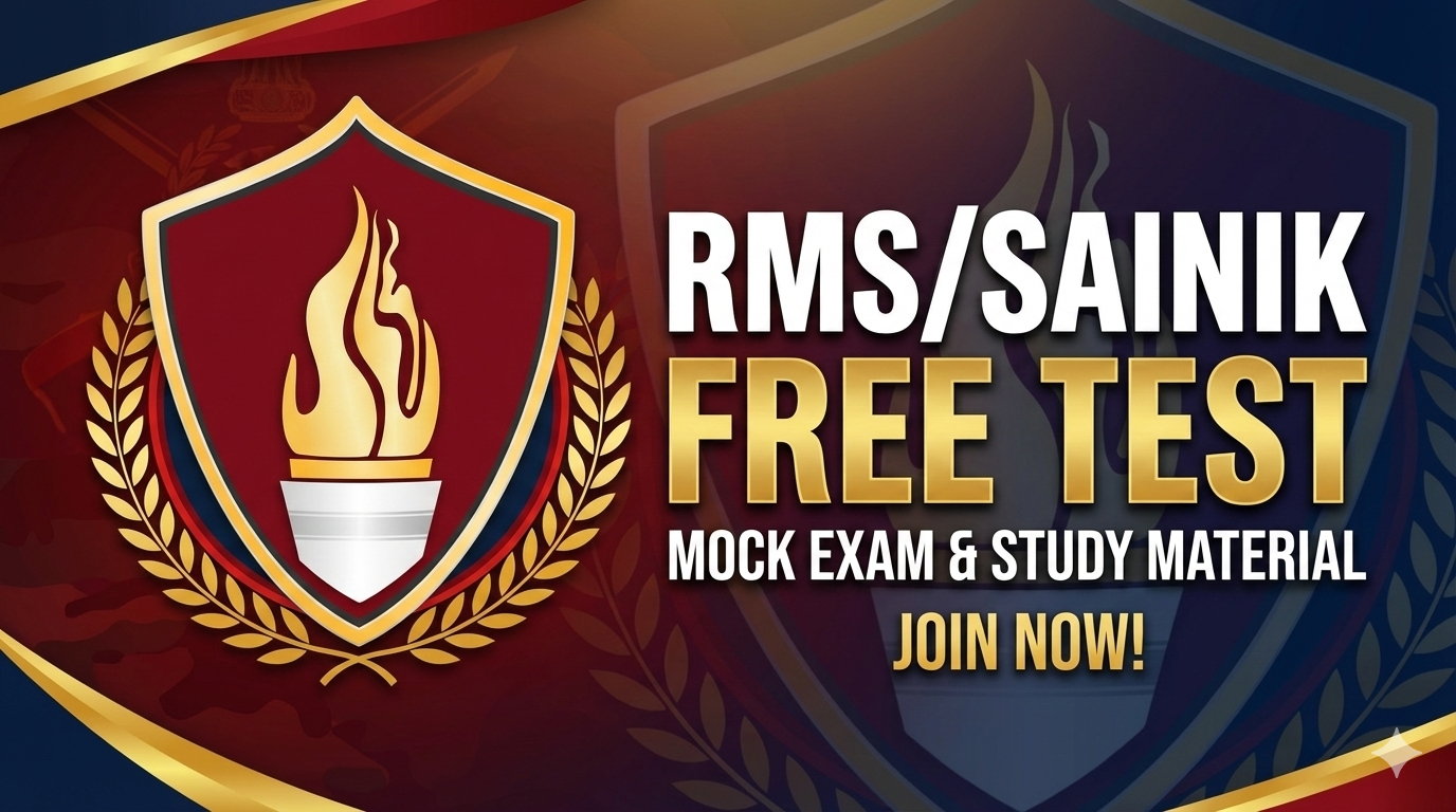Junior RMS/Sainik Free Test