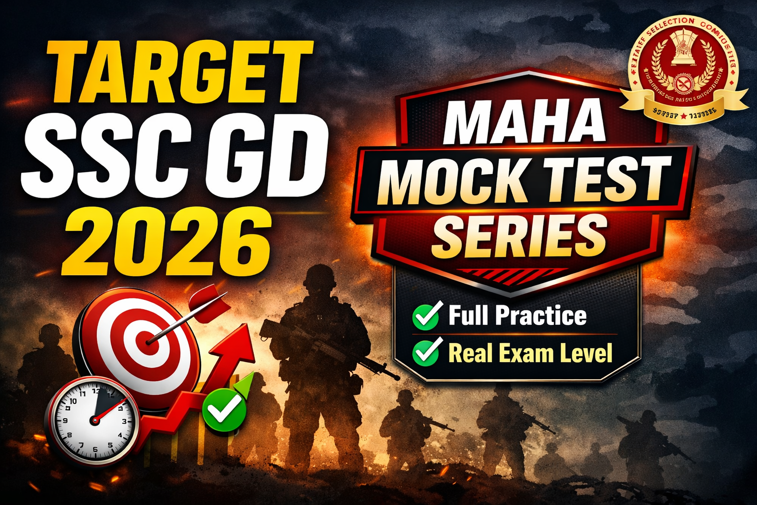 SSC GD 2026 Maha Mock Test Package: আপনার সিলেকশন এবার পাক্কা!