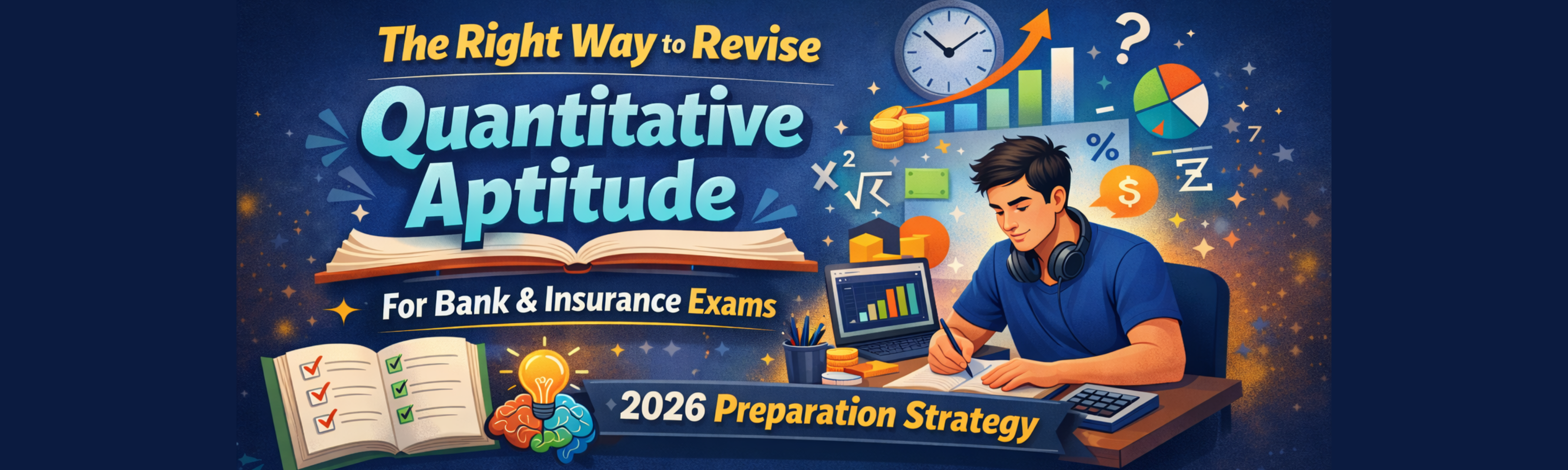 The Right Way to Revise Quantitative Aptitude for Bank & Insurance Exams (2026 Preparation Strategy)
