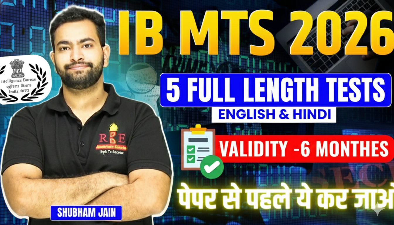 IB MTS 2026 Fresh New Mock Tests-Bilingual