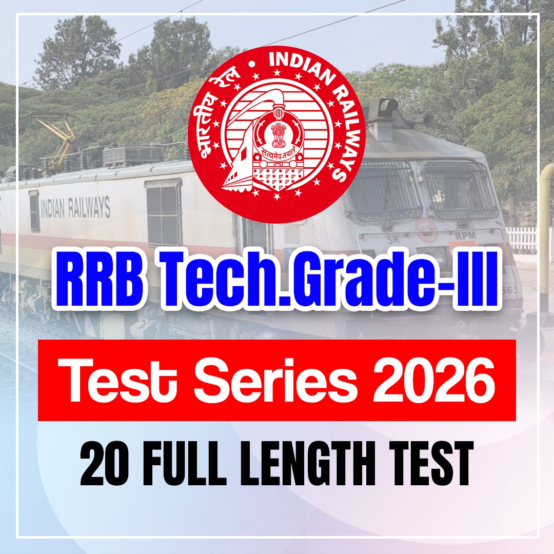 RRB Tech.Grade-III Test Series 2026