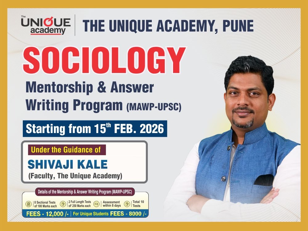 SOCIOLOGY - MENTORSHIP & ANSWER WRITING PROGRAM