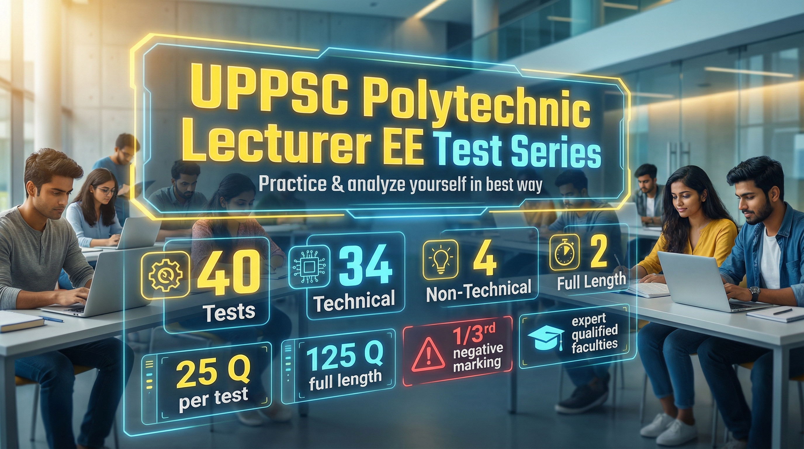 UPPSC Polytechnic Lecturer EE Test Series
