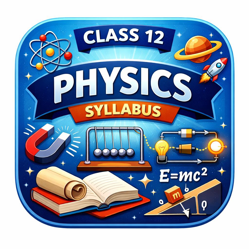 PHYSICS CLASS-12 SYLLABUS 2026-2027