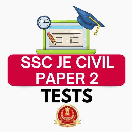 Paper 2 SSC JE 2026 TESTS