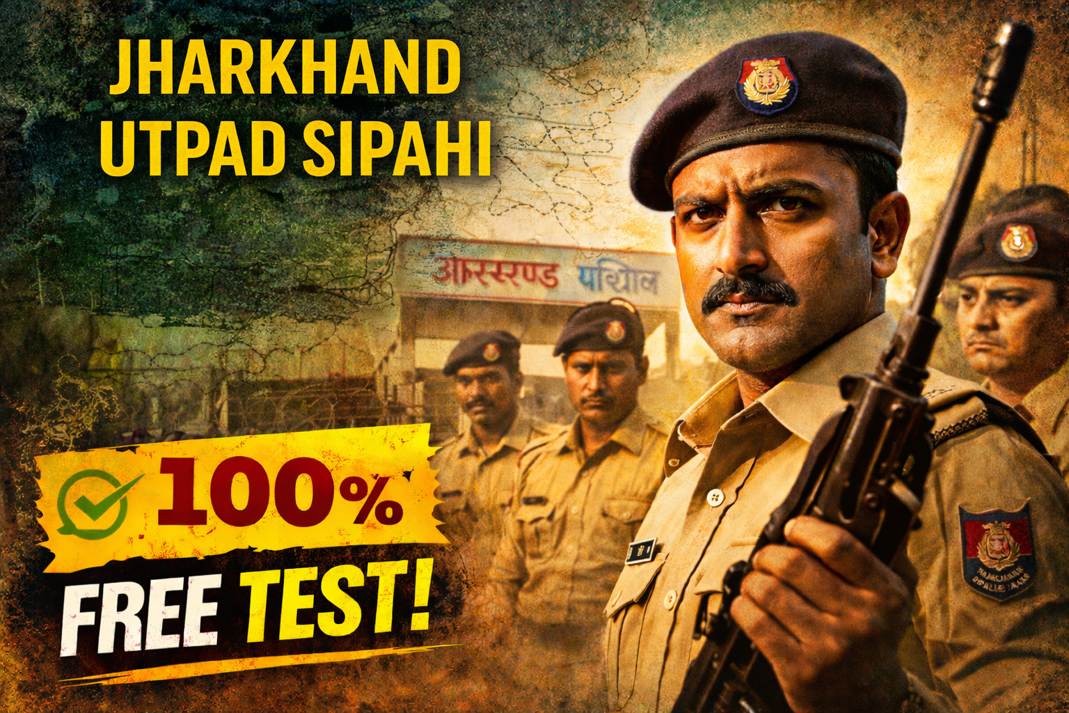 Jharkhand Utpad Sipahi Free Mock Test