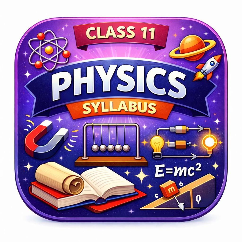 PHYSICS CLASS-11 SYLLABUS 2026-2027