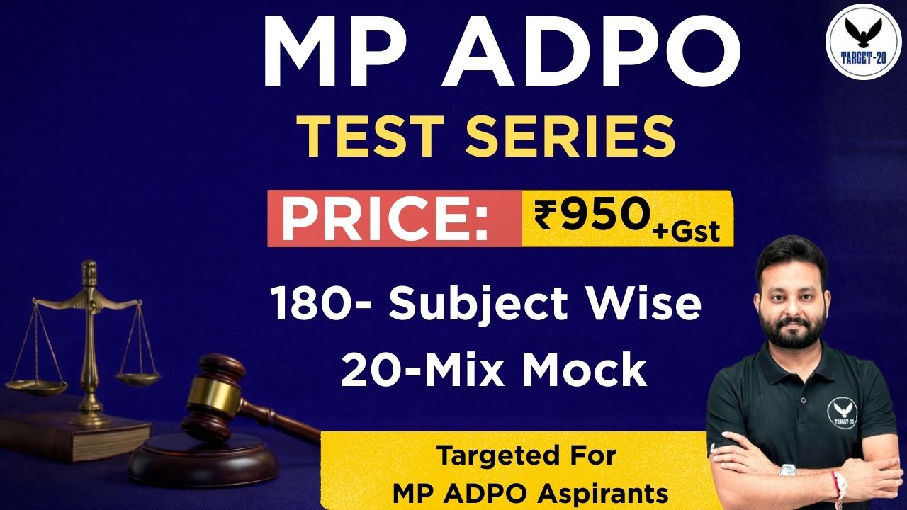 MP Adpo Test Series