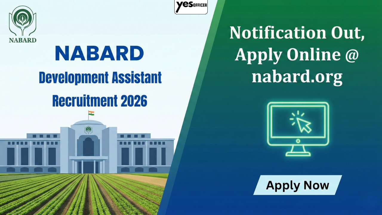 NABARD Development  Assistant Recruitment 2026: Notification Out, Apply Online @ nabard.org