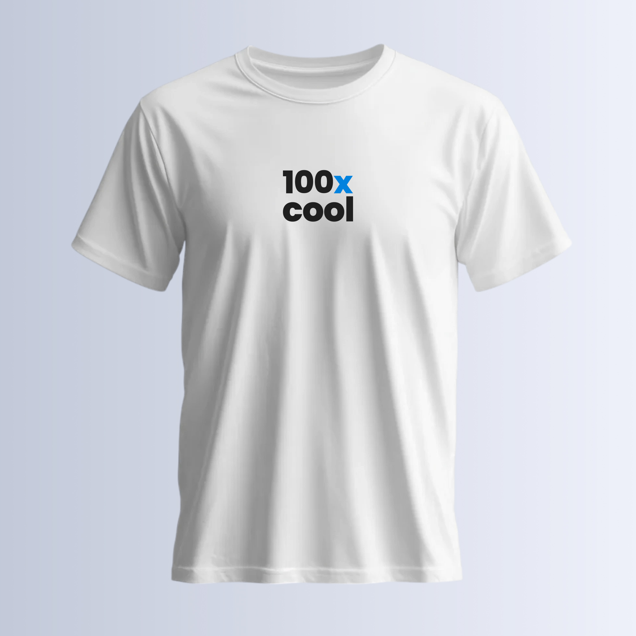 100x Cool T-Shirt for Everyday Flex - White