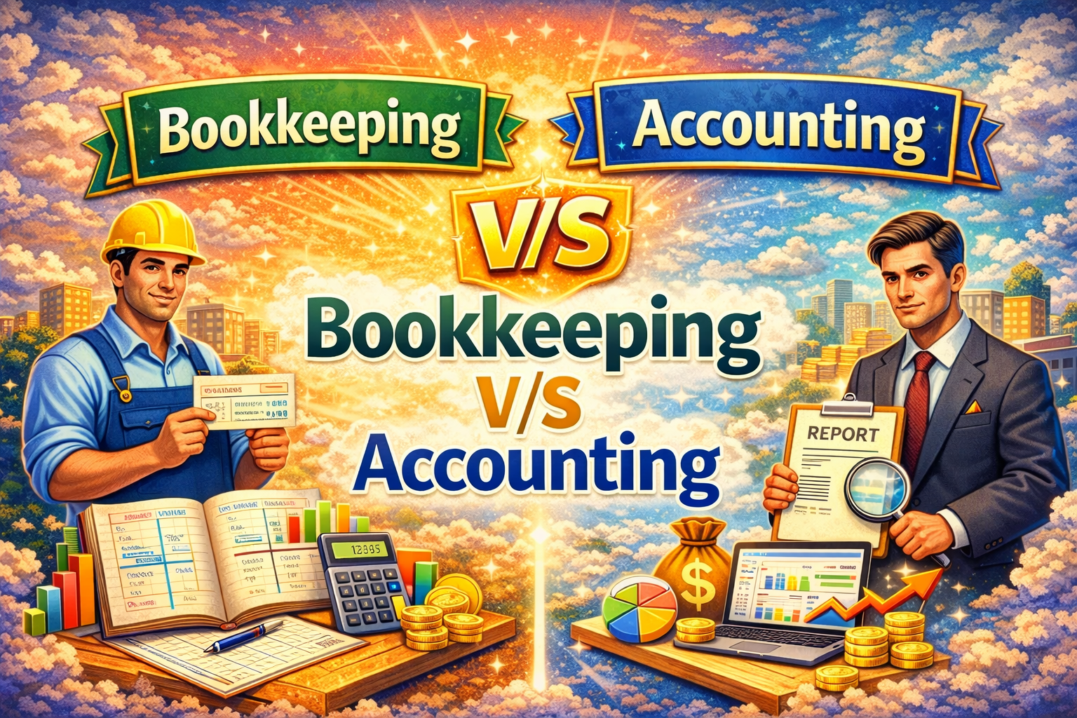 Book Keeping V/S Accounting