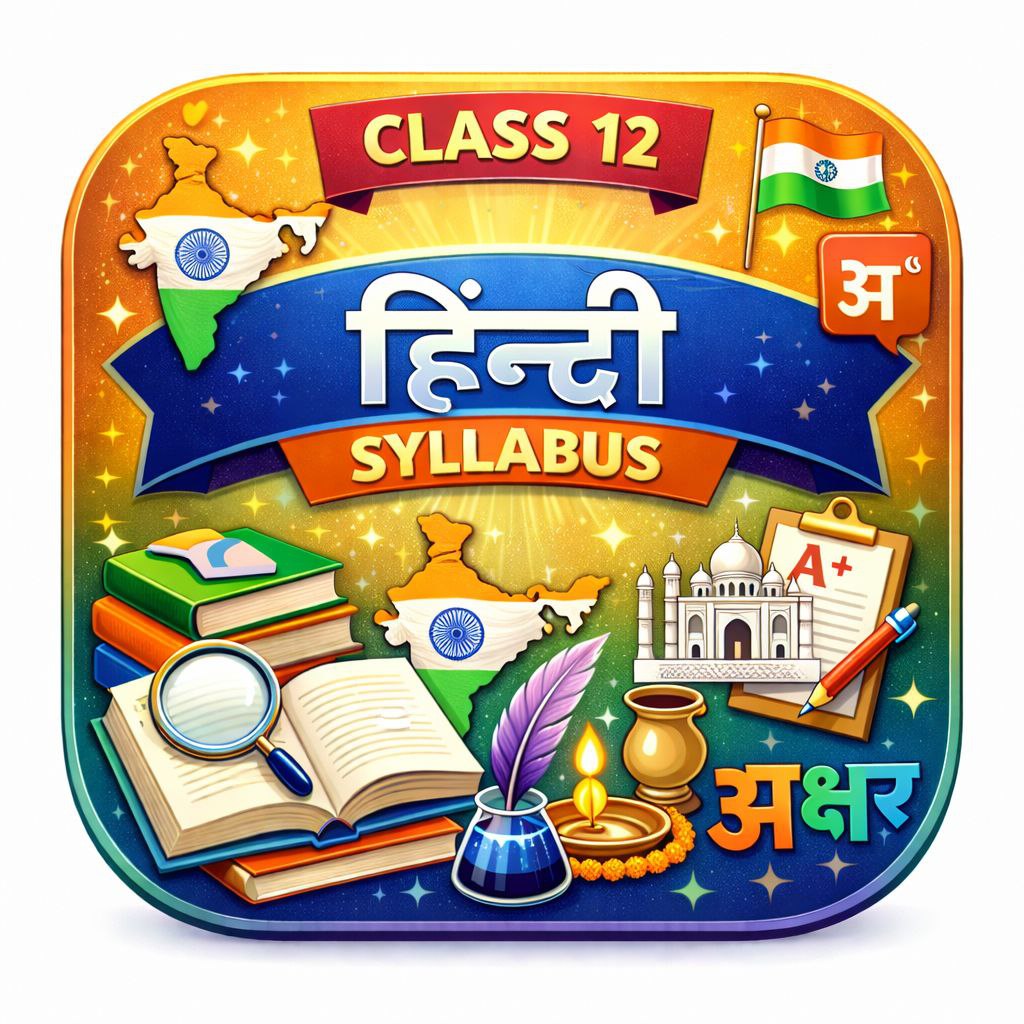 हिन्दी CLASS-12 SYLLABUS 2026-2027