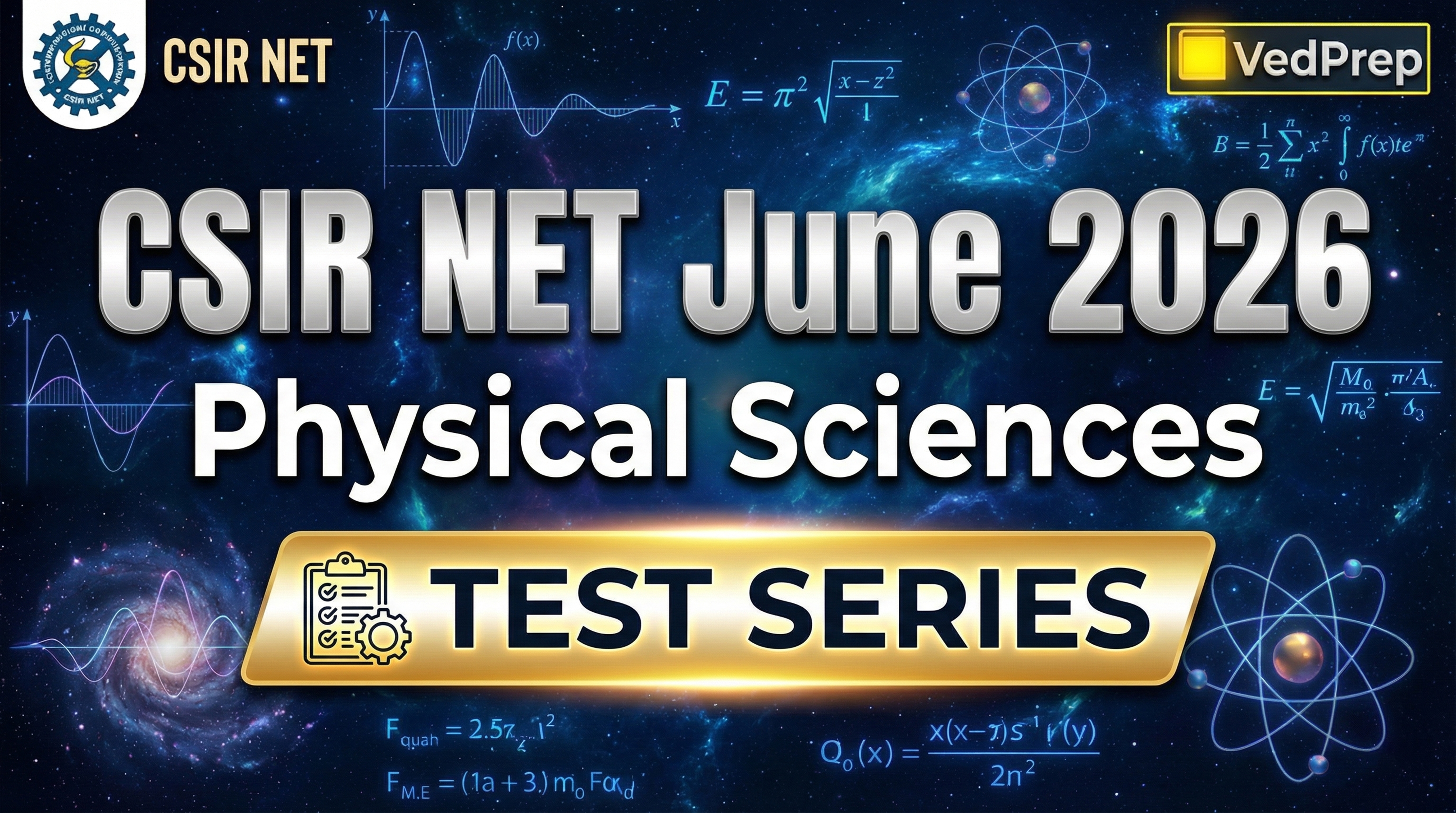 CSIR NET Physical Sciences June 2026: Test Series