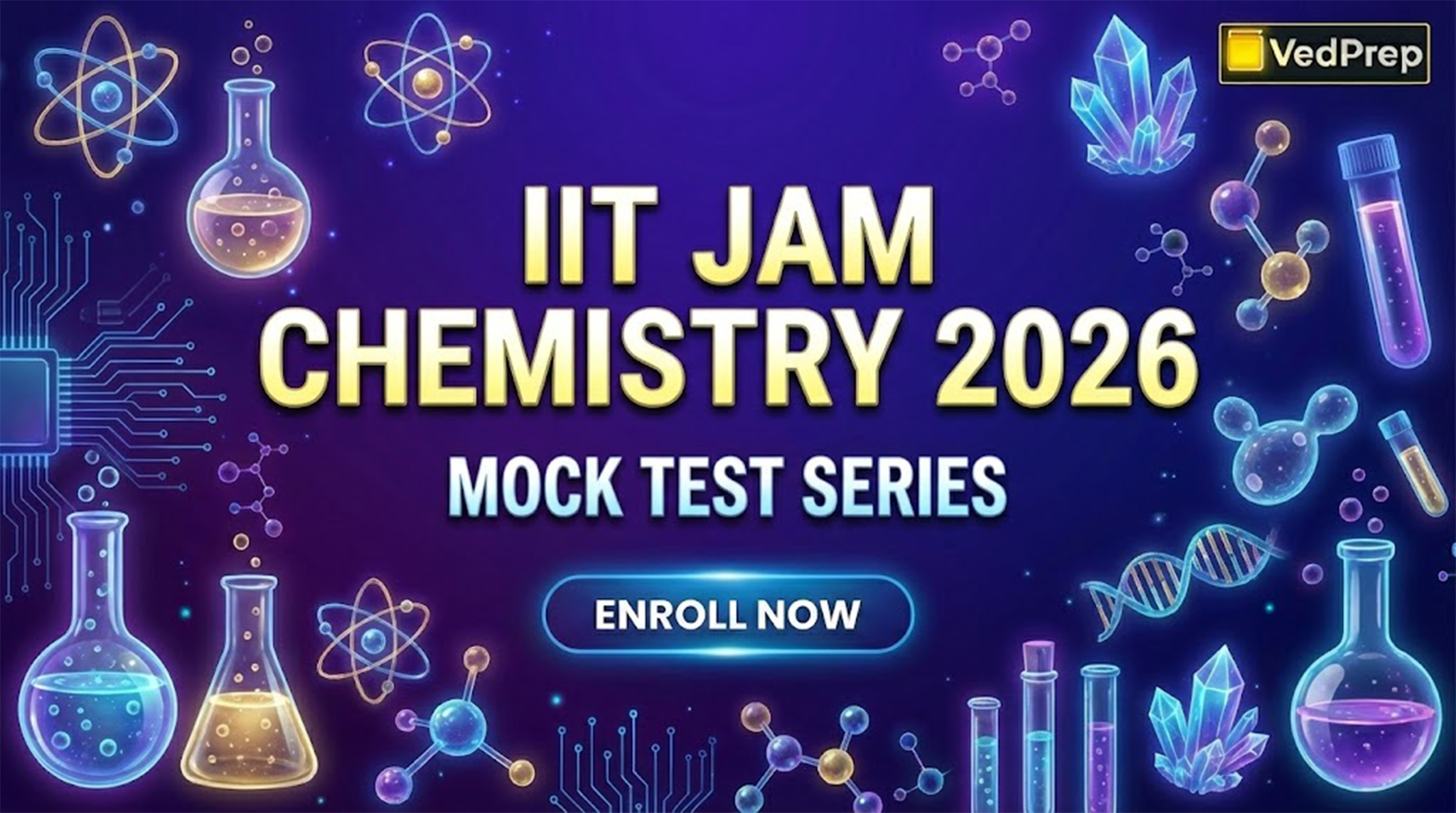 IIT JAM Chemistry 2026: Mock Test Series