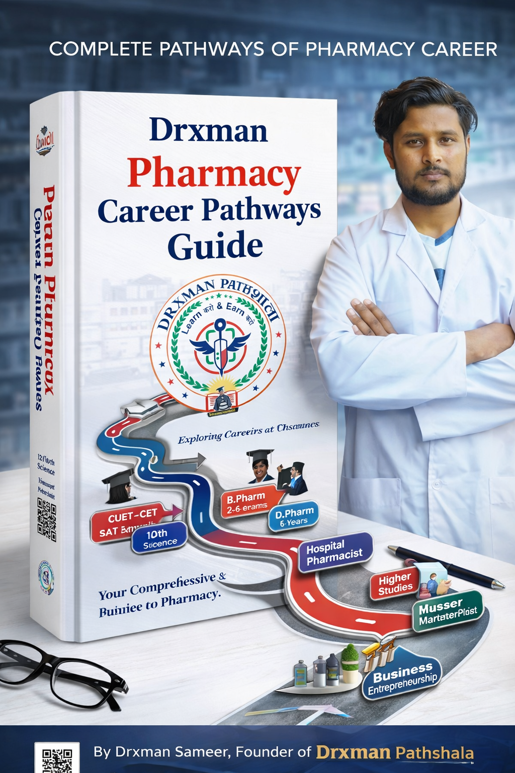 Drxman pharmacy Career pathways Guide ( Complete Pharmacy Career pathways)
