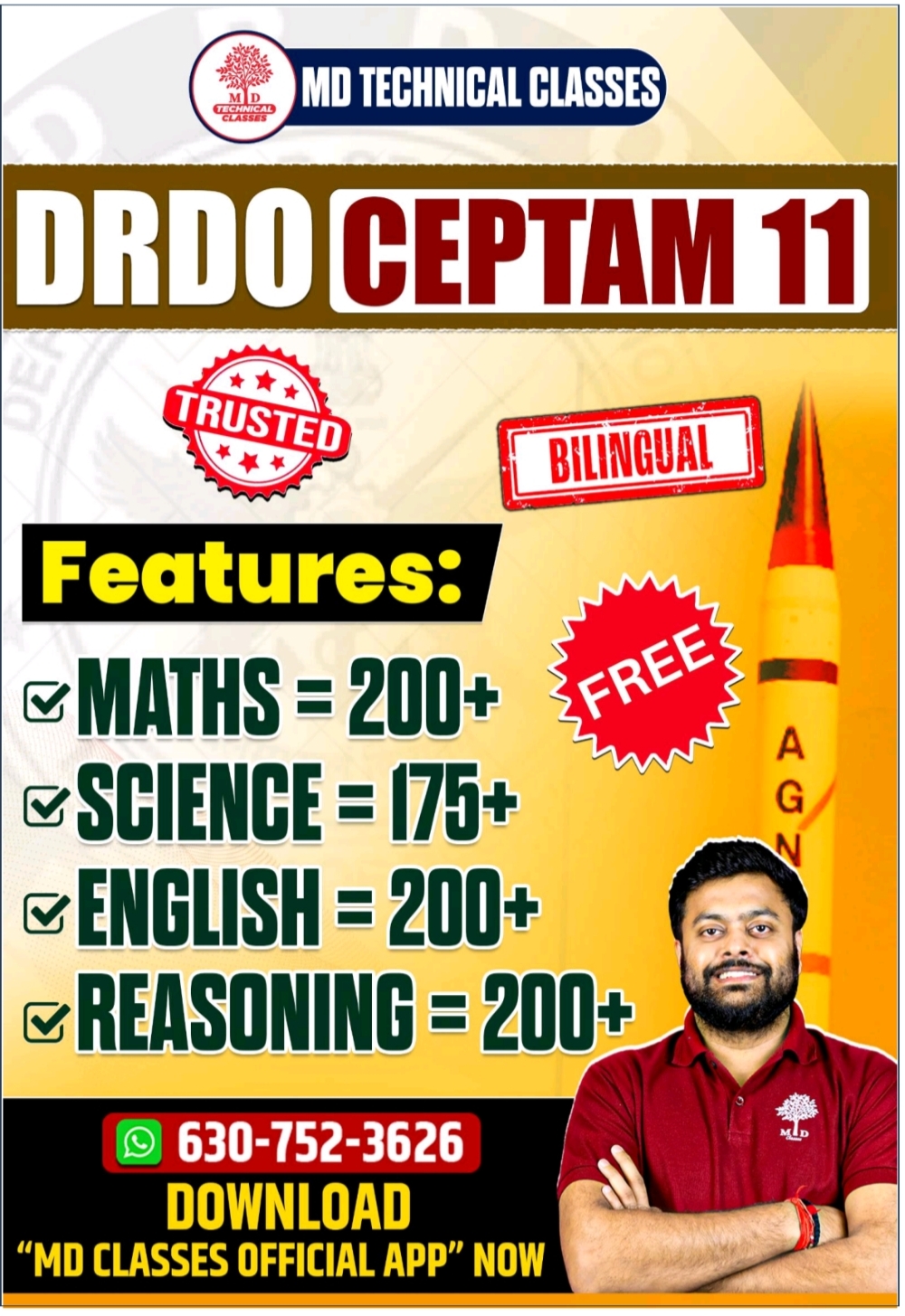 DRDO CEPTAM 11