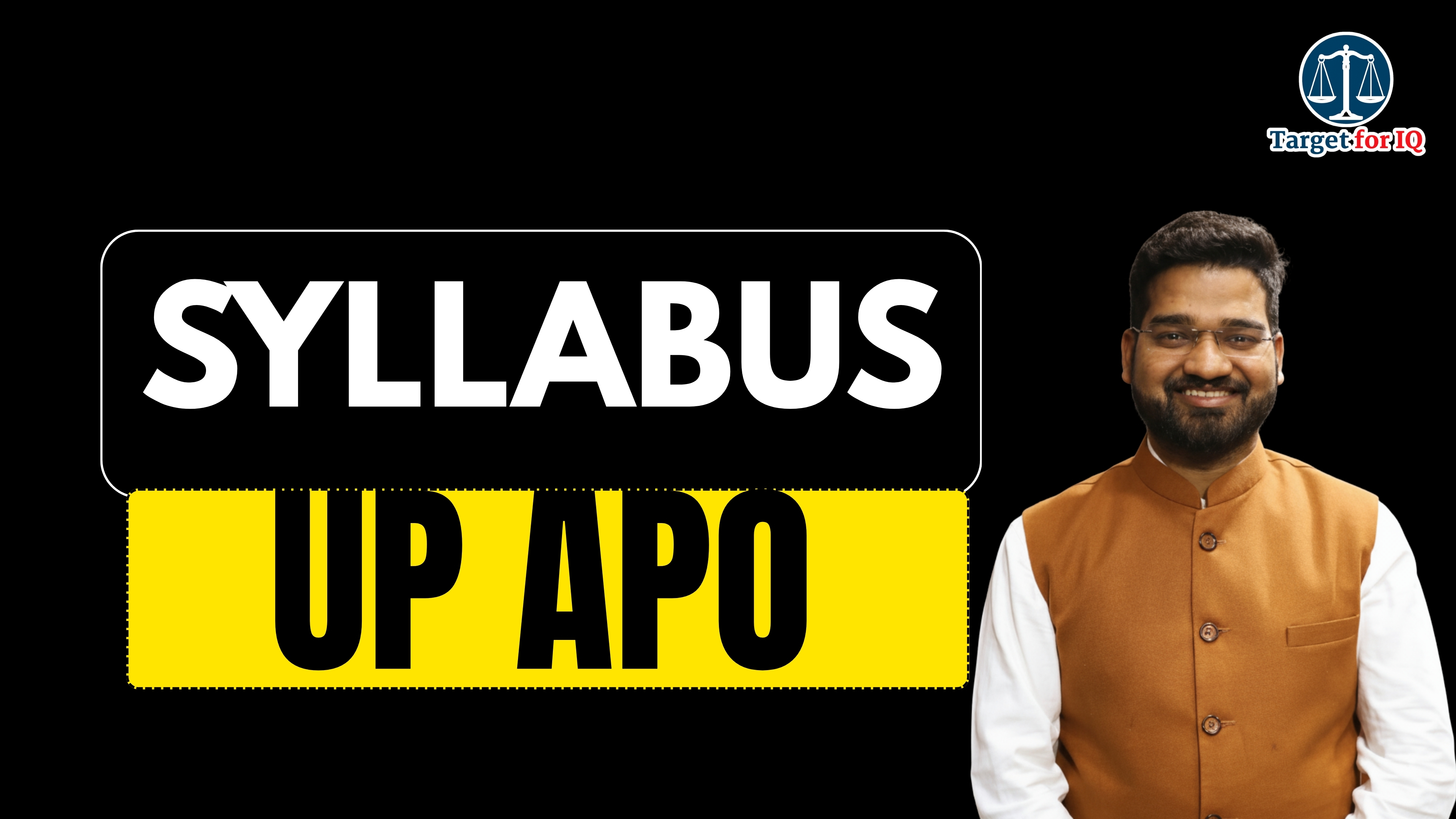 UP APO Syllabus 2025-26