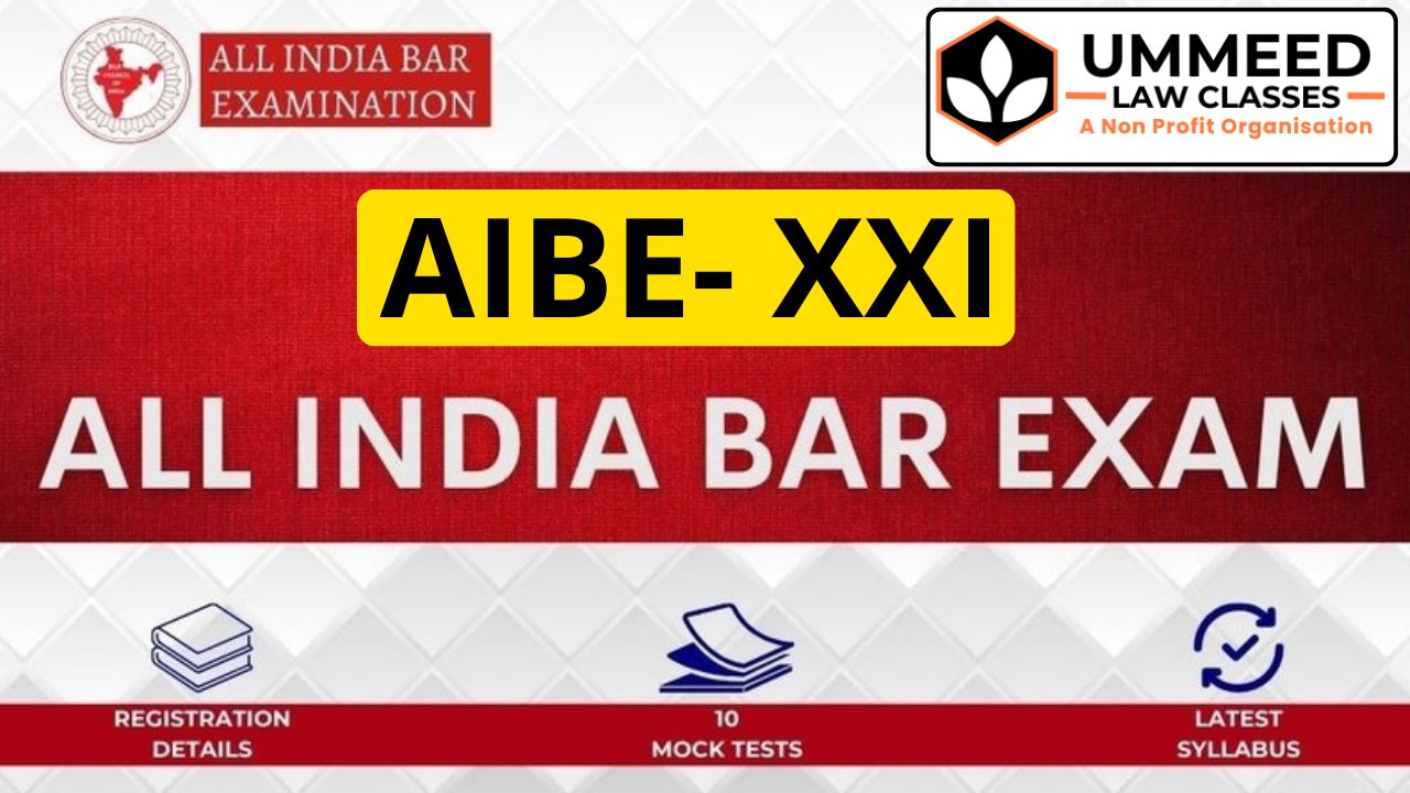 AIBE- XXI Mock Tests