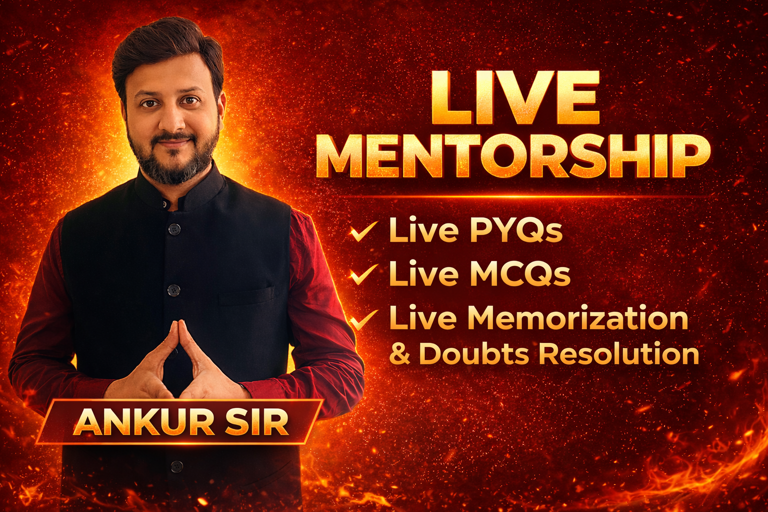 Live Mentorship Session 1