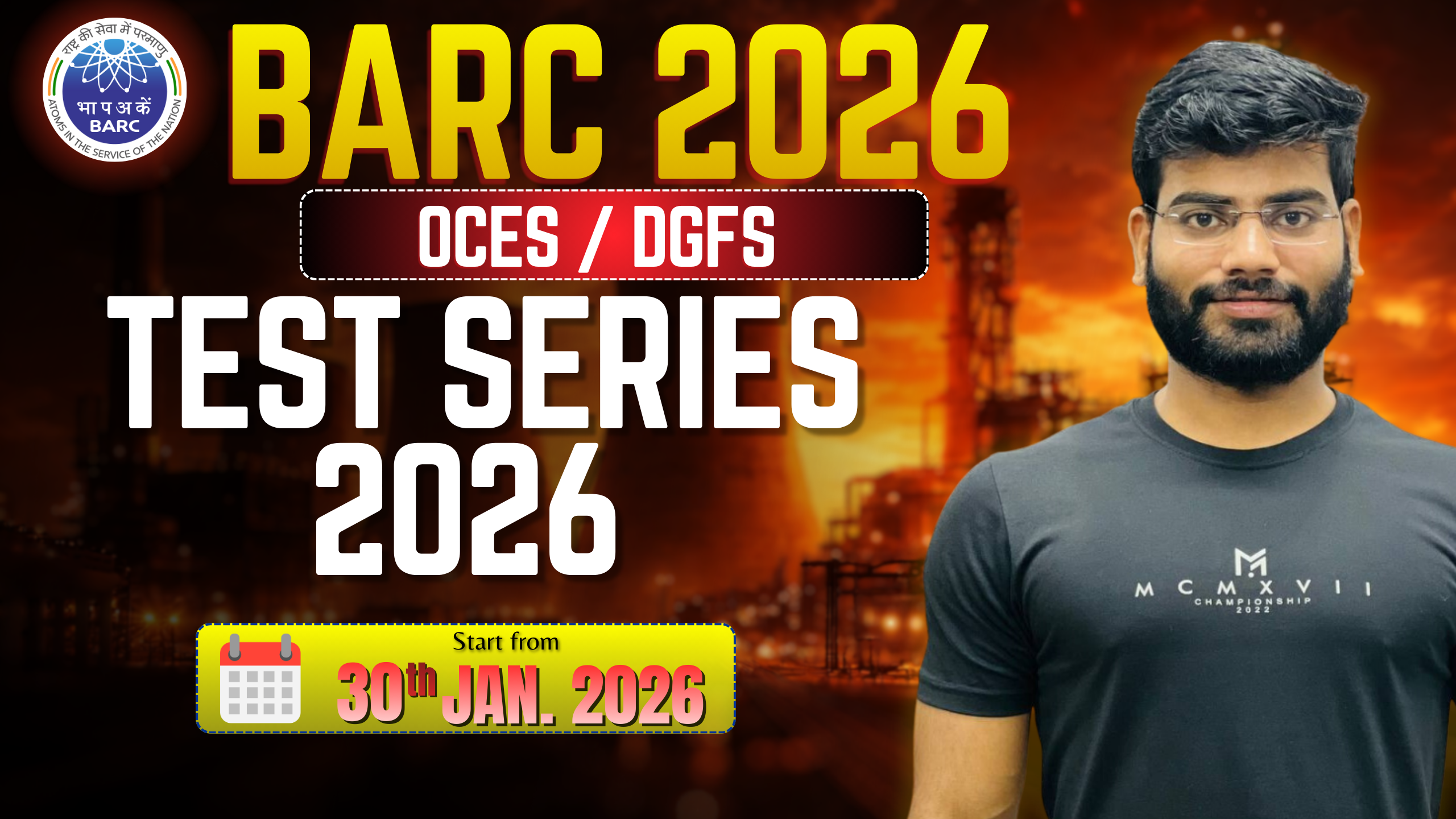 BARC OCES 2026 TEST SERIES