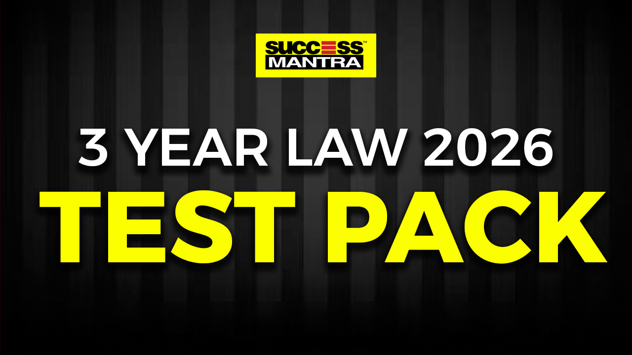 3 Year Law 2026 Test Pack