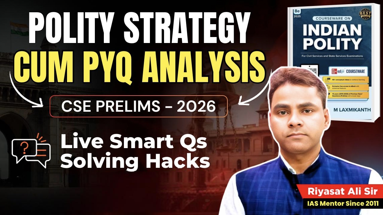 Polity Strategy cum PYQ analysis with Tricks and Techniques Session...