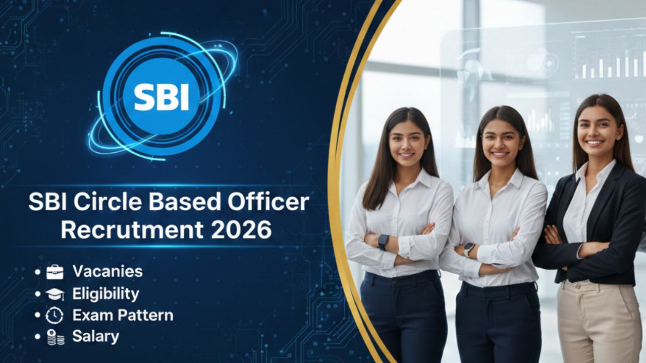 SBI Circle Based Officer Recruitment 2026:Vacancies, Eligibility, Exam Pattern, and Salary 