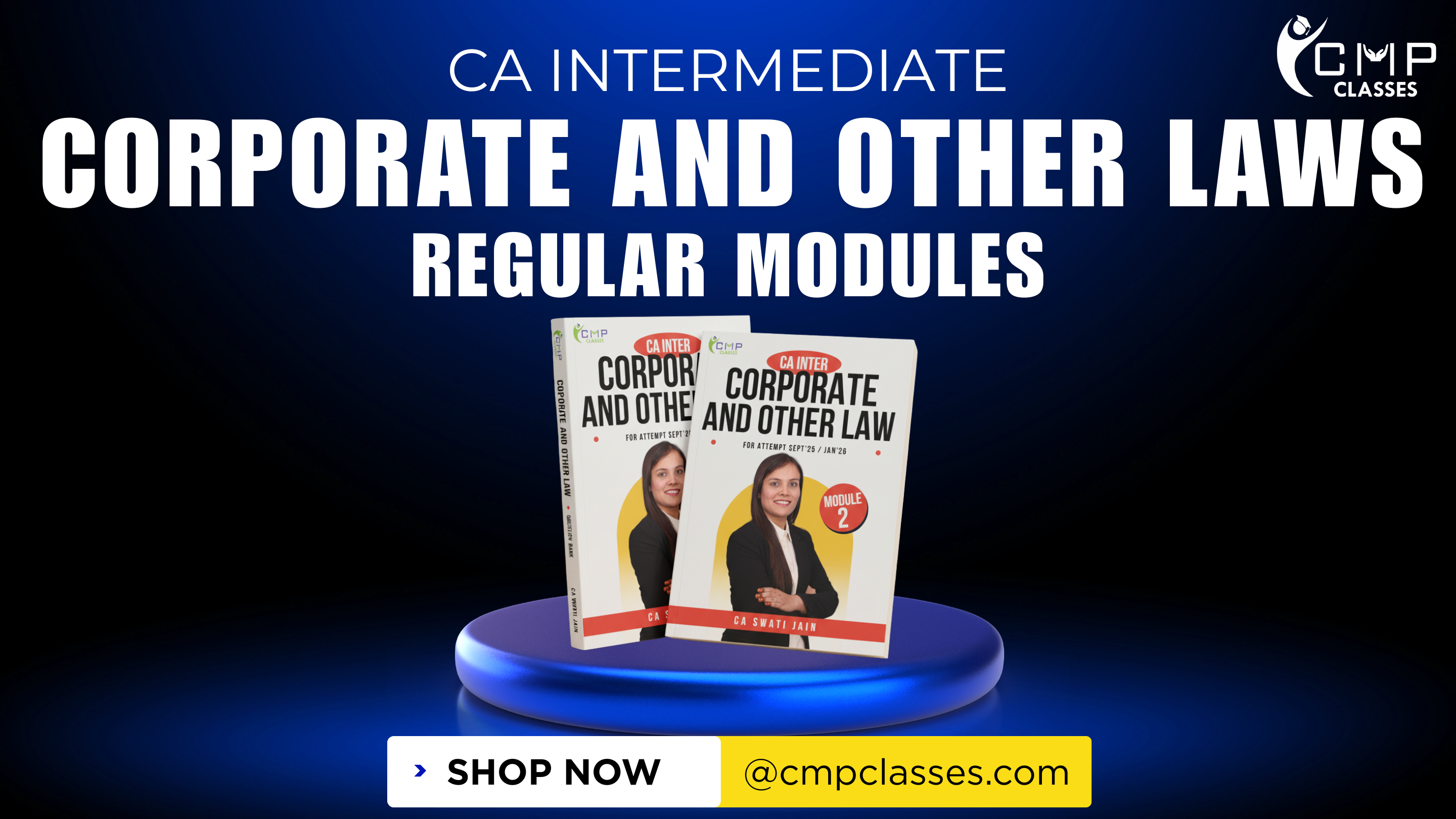 CA Intermediate Corporate & Other Laws Regular Modules Applicable For Sept 26 & Onwards