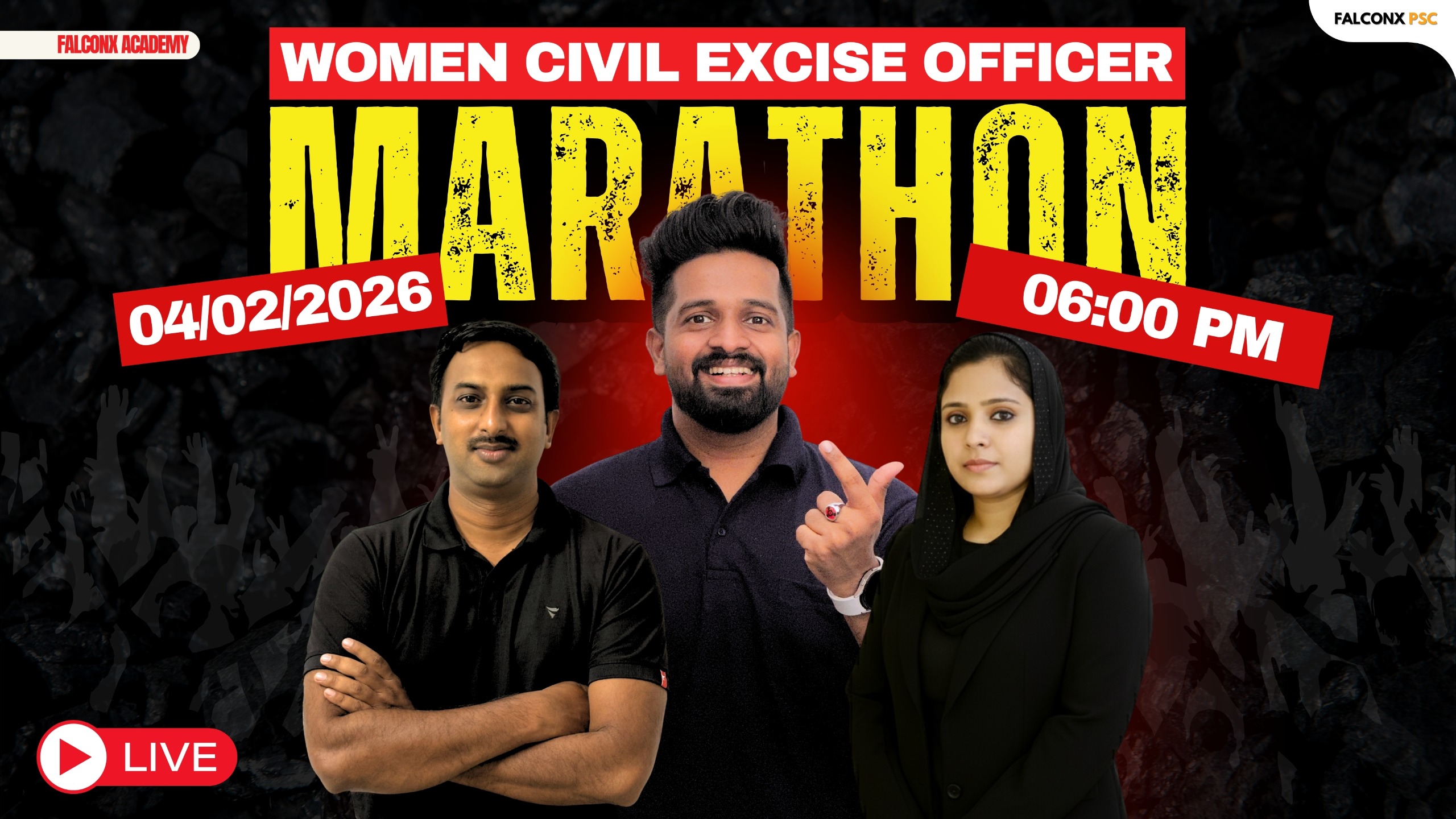 Women Civil Excise Officer MEGA MARATHON | EXAM FINAL PREPARATION | FALCONX PSC | IMDIAS KHAN I