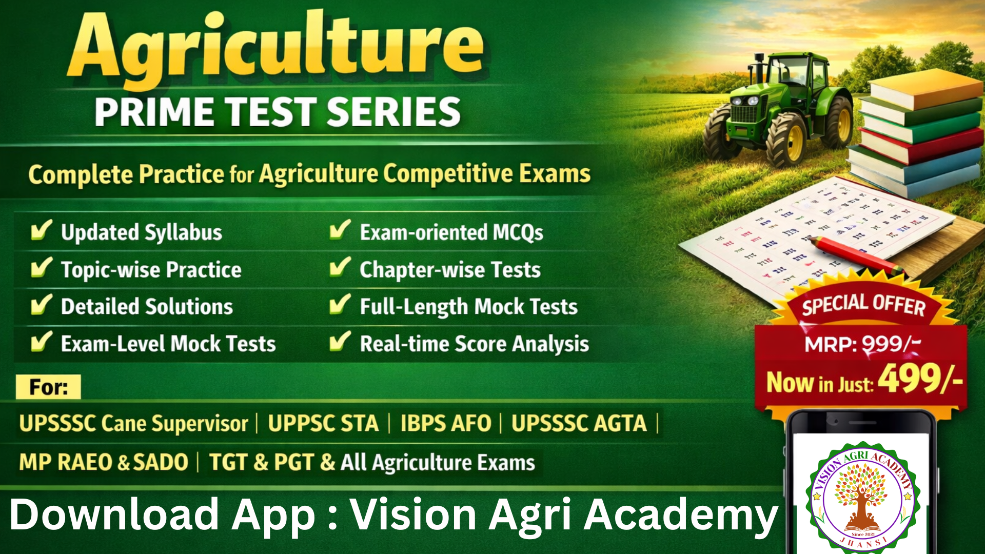 Agriculture Prime Test Series
