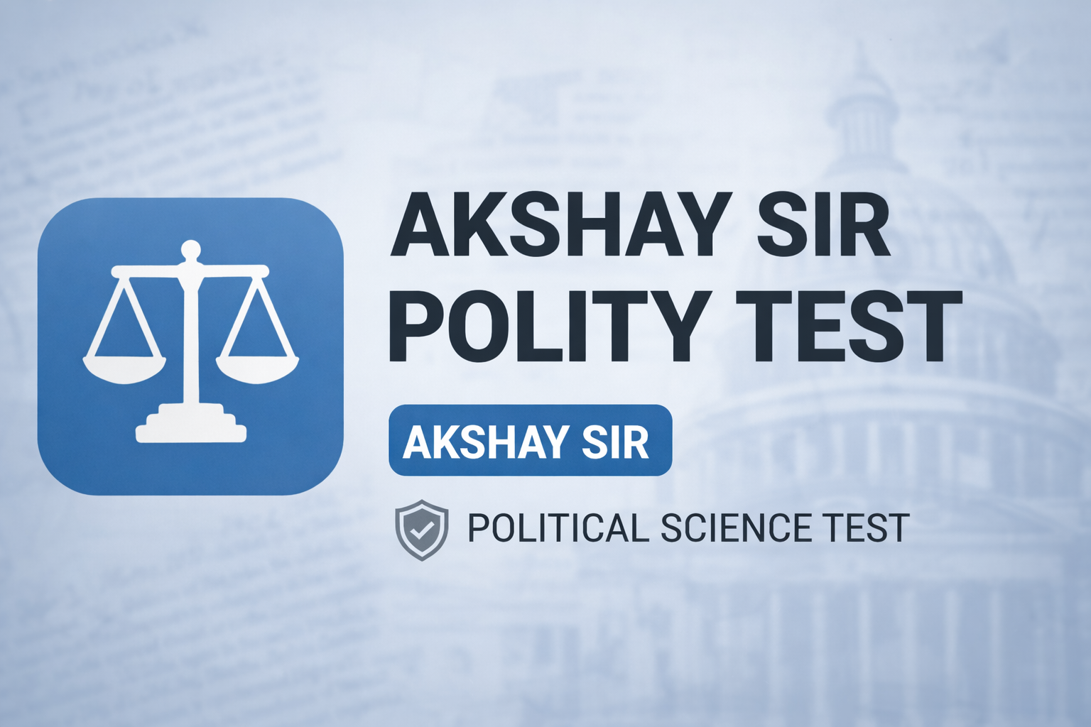 Polity Important Questions