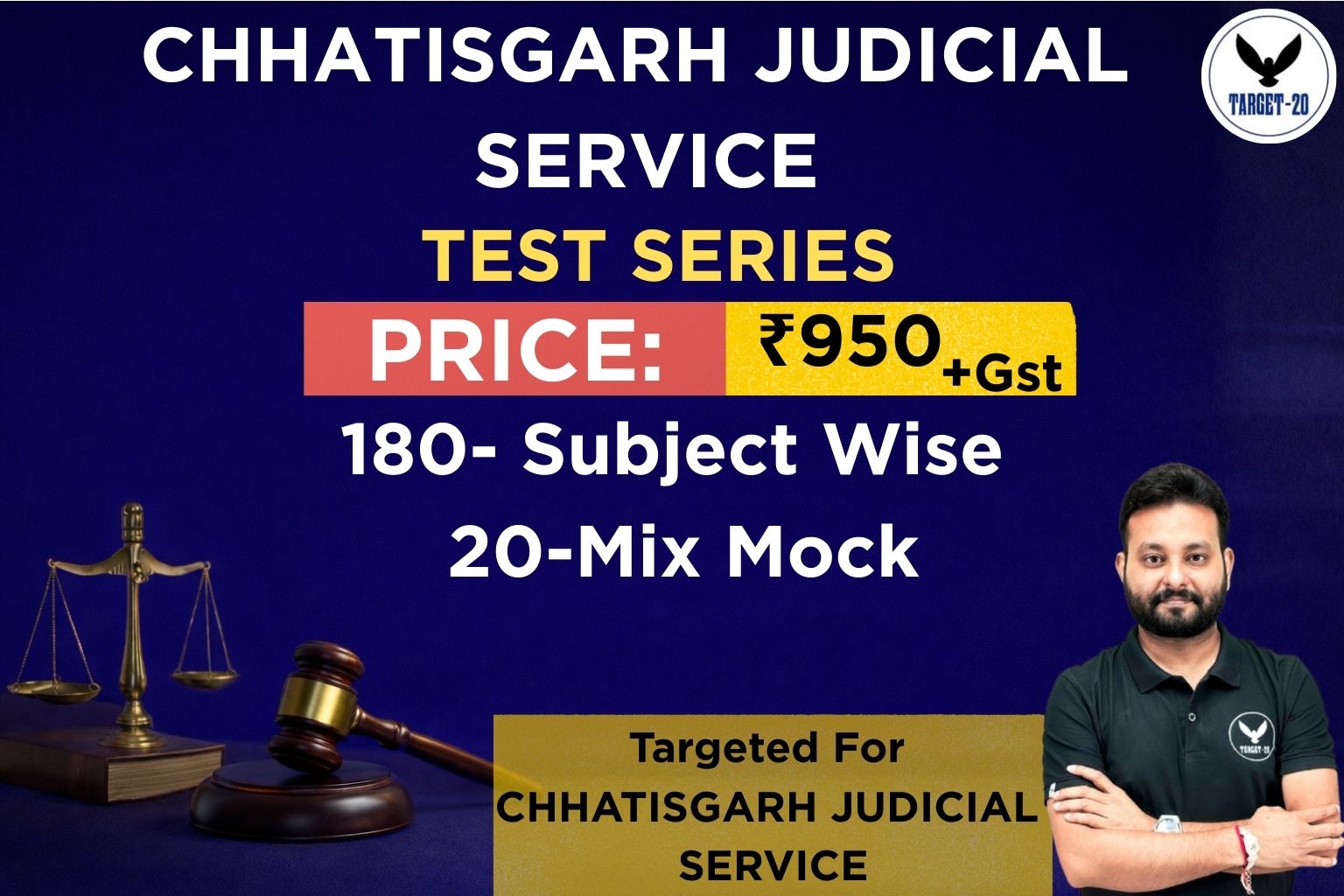 Chhattisgarh Judicial Service (CJS) Test Series