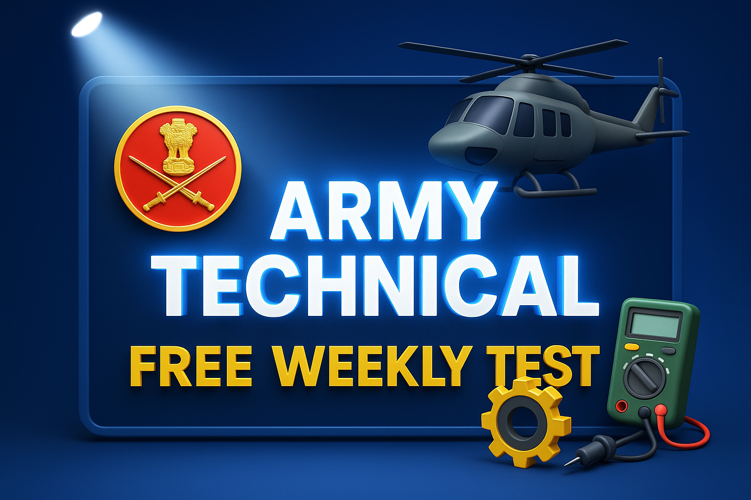 All India Army Technical Free Weekly Test - 2026