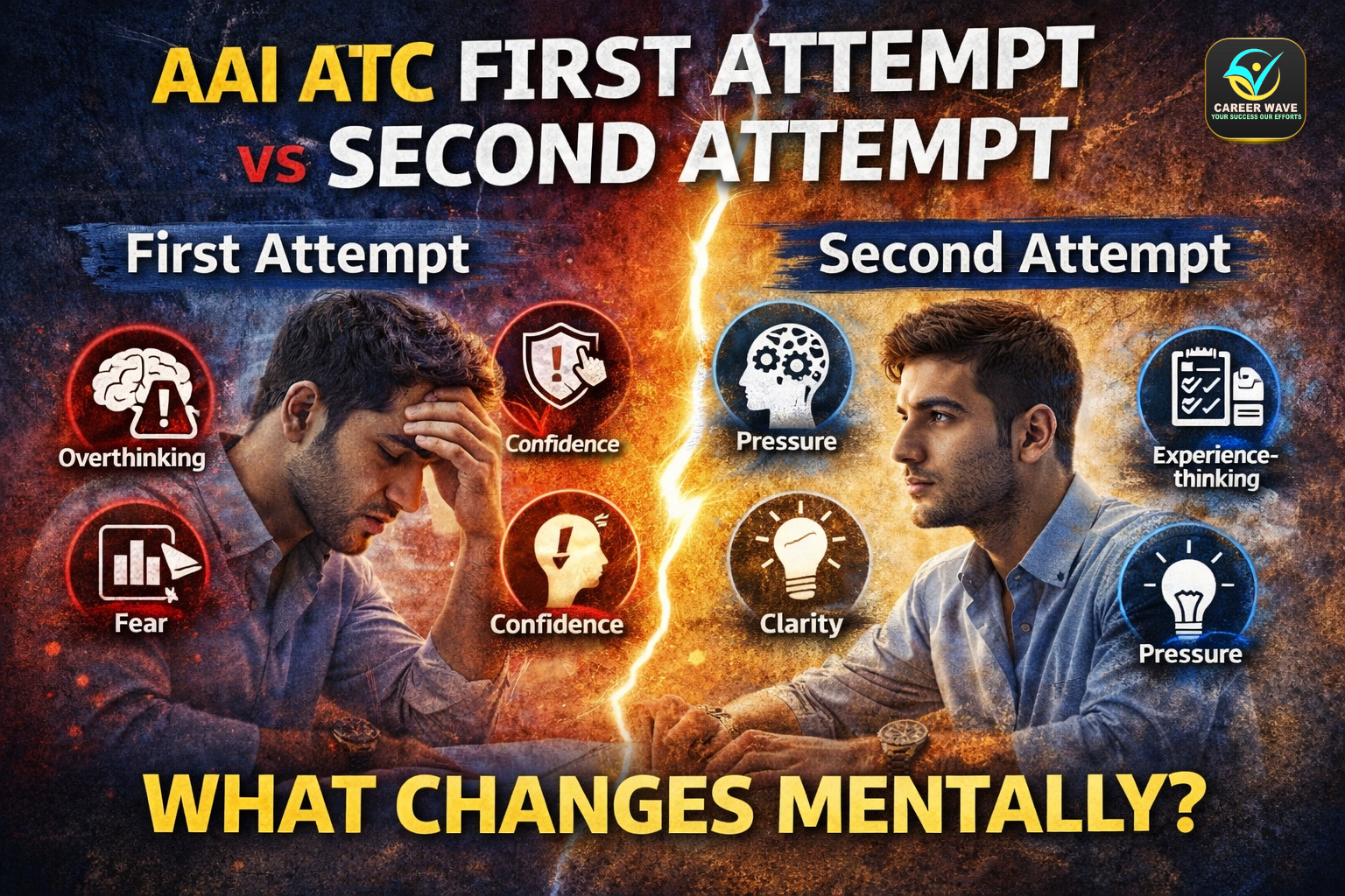 AAI ATC First Attempt vs Second Attempt: What Changes Mentally? A Psychological Reality Check