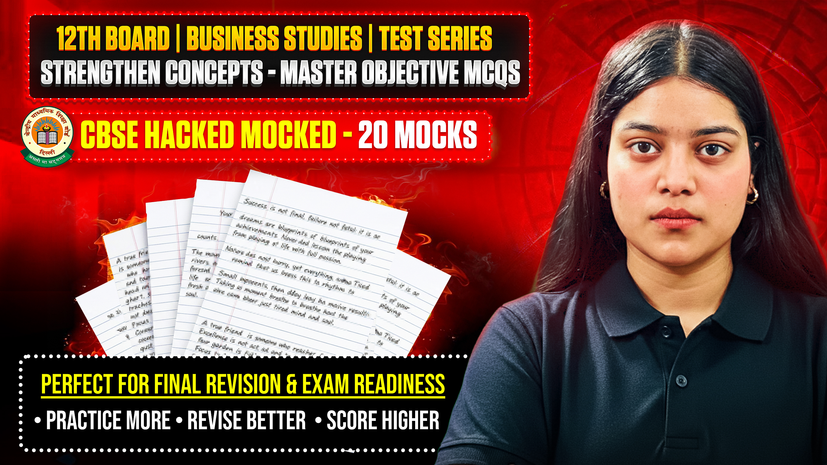 12th Board | Business Studies | Test Series