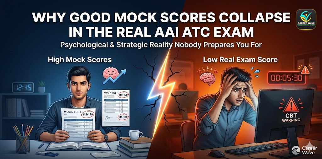 Why Good Mock Scores Collapse in the Real AAI ATC Exam (Hidden Reasons Explained)